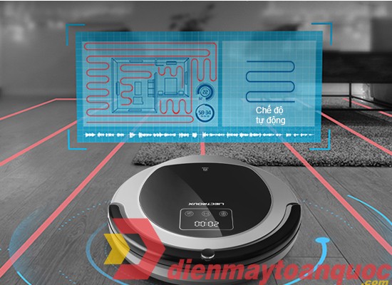 Robot hút bụi nhập khẩu của Liectroux rất thông minh